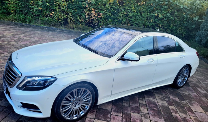 Mercedes-Benz Klasa S cena 159000 przebieg: 223000, rok produkcji 2014 z Biała małe 172